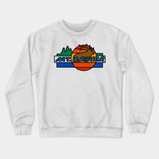 Mount Rainier Decal Crewneck Sweatshirt